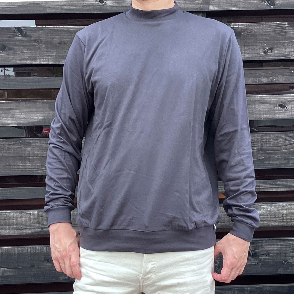 ANTICIPO / アンティチポ モックネック 長袖Tシャツ ロンT