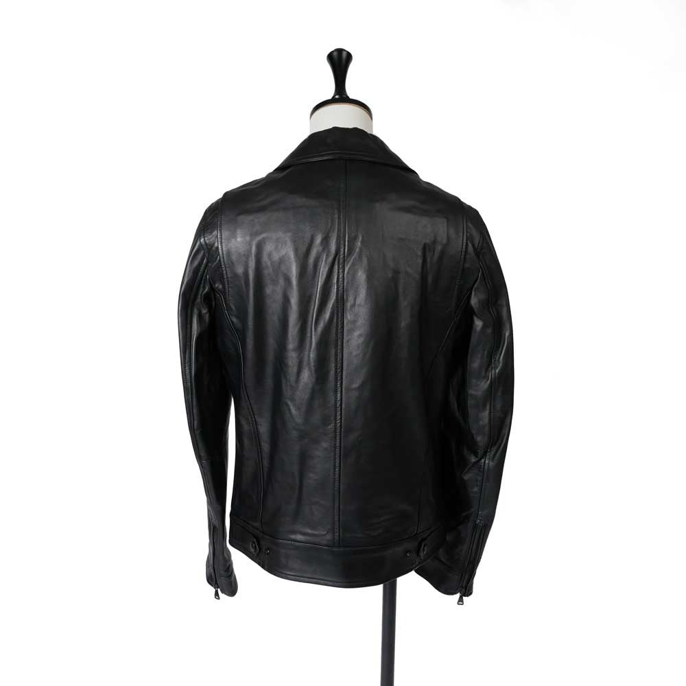 corbync23 / EMMETI メンズ corbync23 レザーダブルライダースジャケット