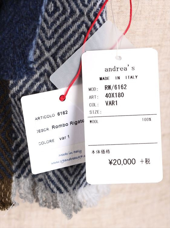 19andrea's47 / アンドレアズディチャノーヴェクアランタセッテ ストール