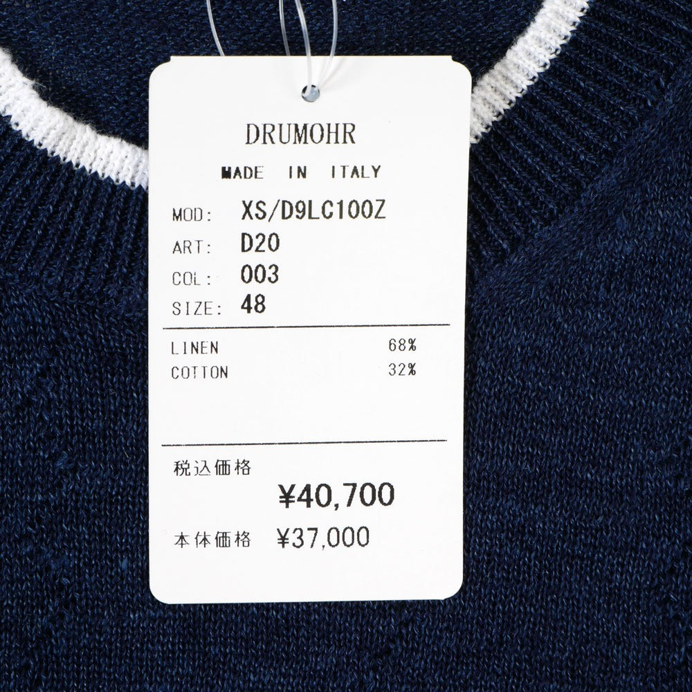 DRUMOHR / ドルモア 半袖ニット Tシャツ