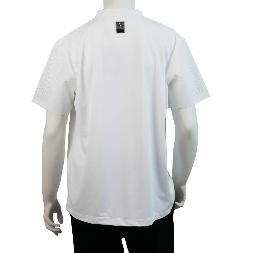 syg-25sabs015 / SY32 by SWEET YEARS GOLF エスワイ32 バイ スウィートイヤーズ ゴルフ パンチング モックネック Tシャツ 半袖 カットソー JL WONDER PUNCHING MOCK