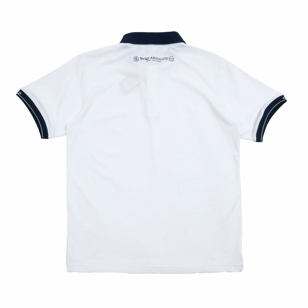 syg-25sabs020 / SY32 by SWEET YEARS GOLF エスワイ32 バイ スウィートイヤーズ ゴルフ ポロシャツ 半袖 JL RENEW WAVE POLO