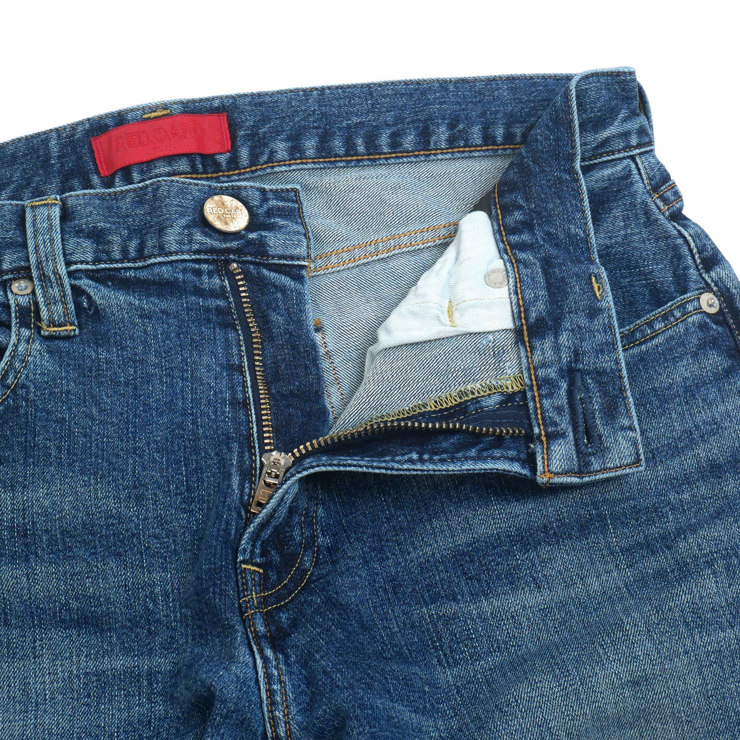71m93401vmd / RED CARD Tokyo Bass メンズ テーパードデニムパンツ