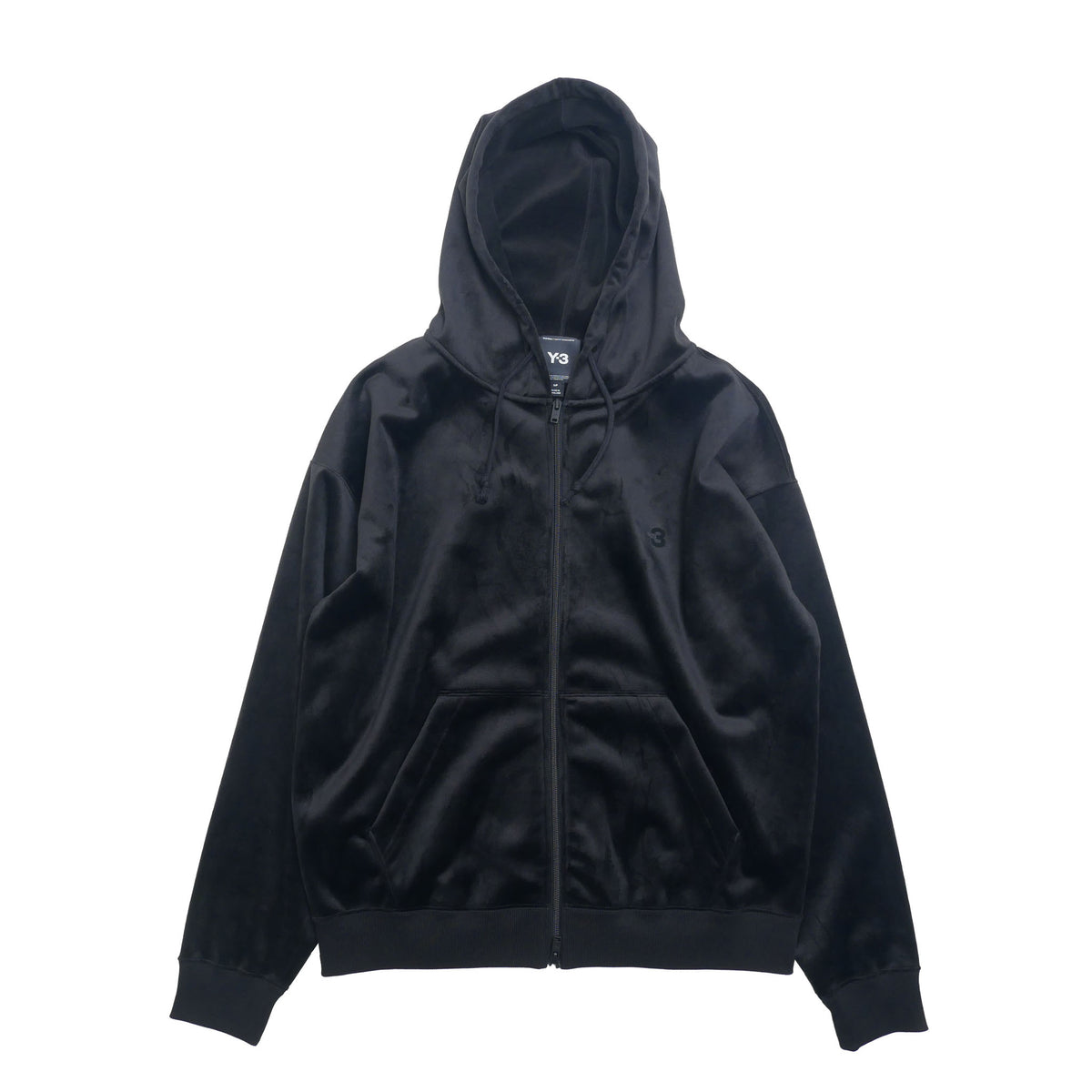 ia4371 / Y-3 ワイスリー メンズ ユニセックス ヴェルベット ジップパーカー
