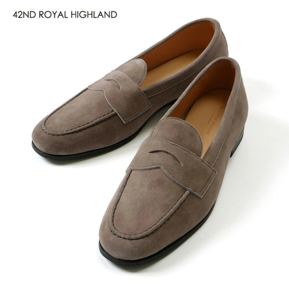 cs0007s-19 / 42NDROYALHIGHLAND メンズ コインローファー