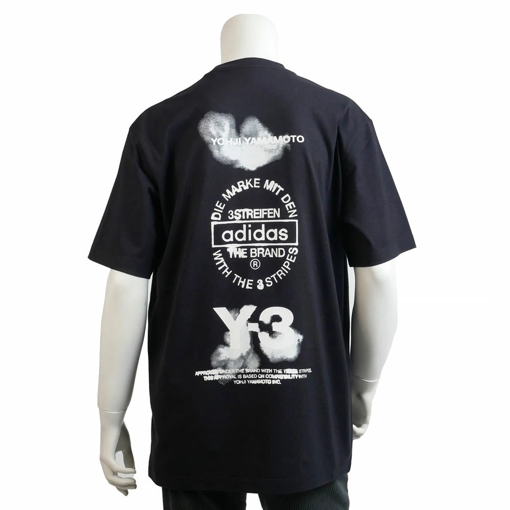 jx4745 / Y-3 ワイスリー  U Y3 GRAPHIC SS TEE