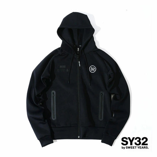 14110 / SY32 by SWEET YEARS エスワイ サーティトゥ バイ スウィートイヤーズ メンズ ダブルニット ジップアップ フーディー パーカー セットアップ対応 エスワイ32