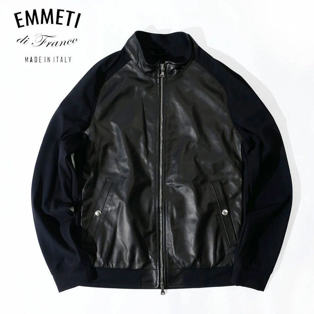 joshngsens / EMMETI メンズ JOSH NAPPA GOLD×SENSTIVE レザージャケット
