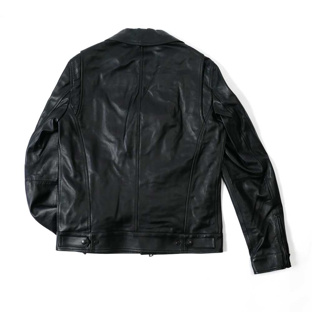 corbync23 / EMMETI メンズ corbync23 レザーダブルライダースジャケット
