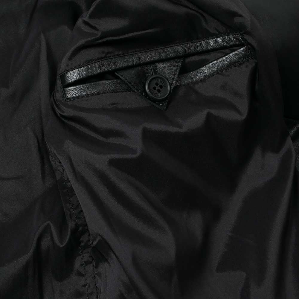 corbync23 / EMMETI メンズ corbync23 レザーダブルライダースジャケット