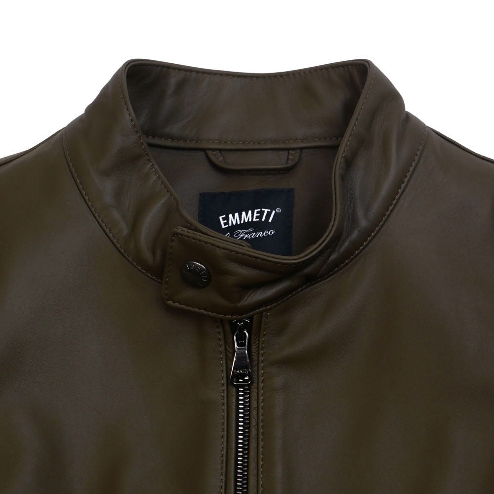 jurispreseda / EMMETI メンズ JURI SP LAMB SKIN NAPPA レザージャケット