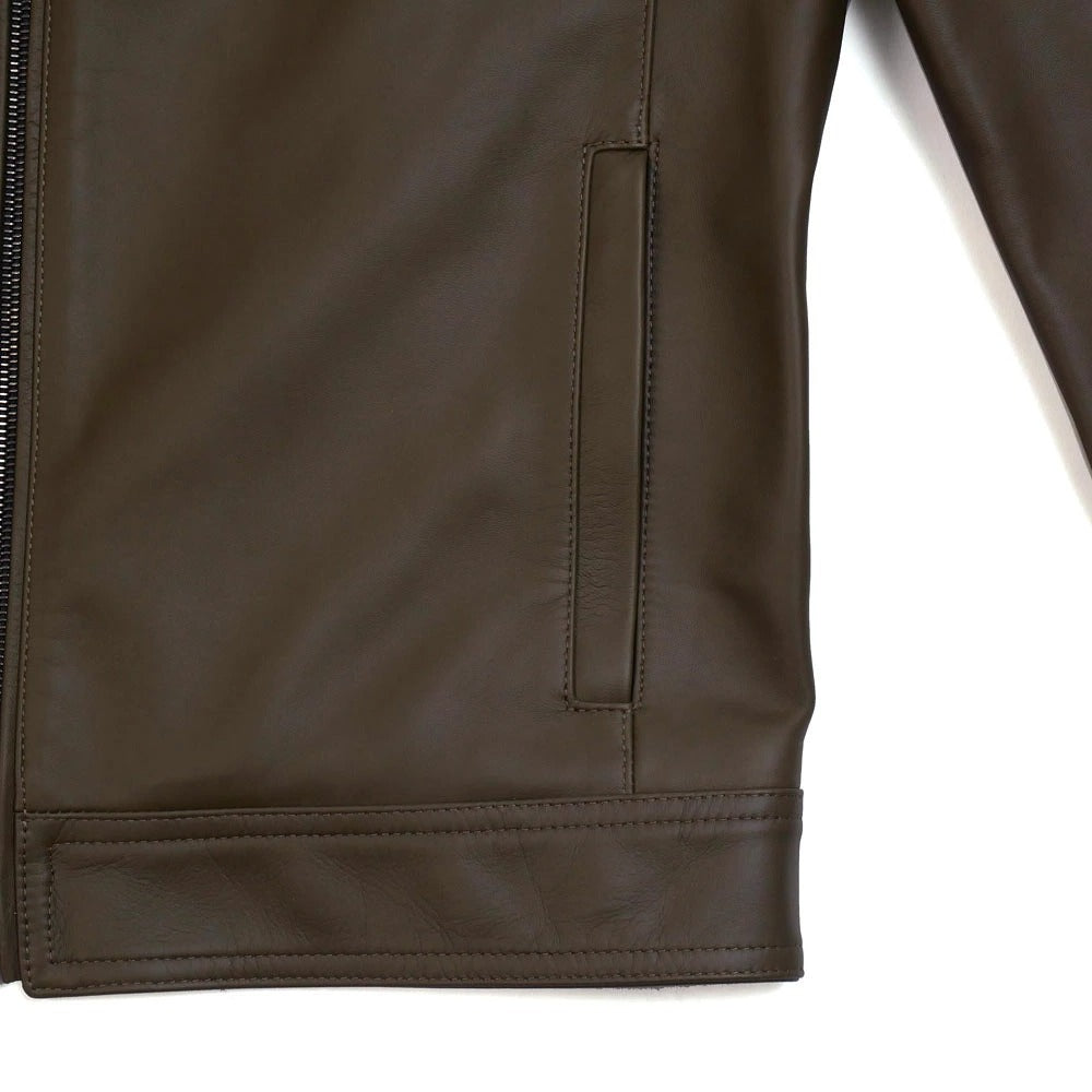 jurispreseda / EMMETI メンズ JURI SP LAMB SKIN NAPPA レザージャケット