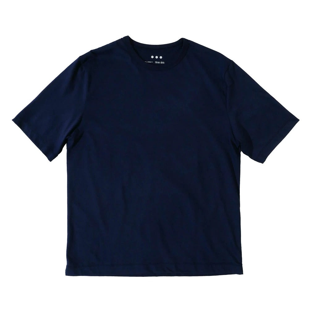 bn1c-631yl / THREE DOTSメンズ James クルーネック 半袖Tシャツ