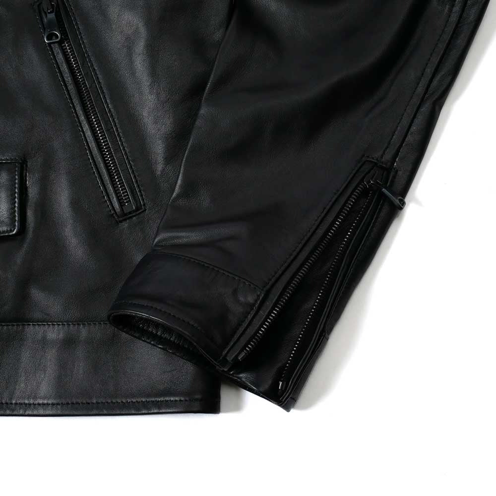 corbync23 / EMMETI メンズ corbync23 レザーダブルライダースジャケット