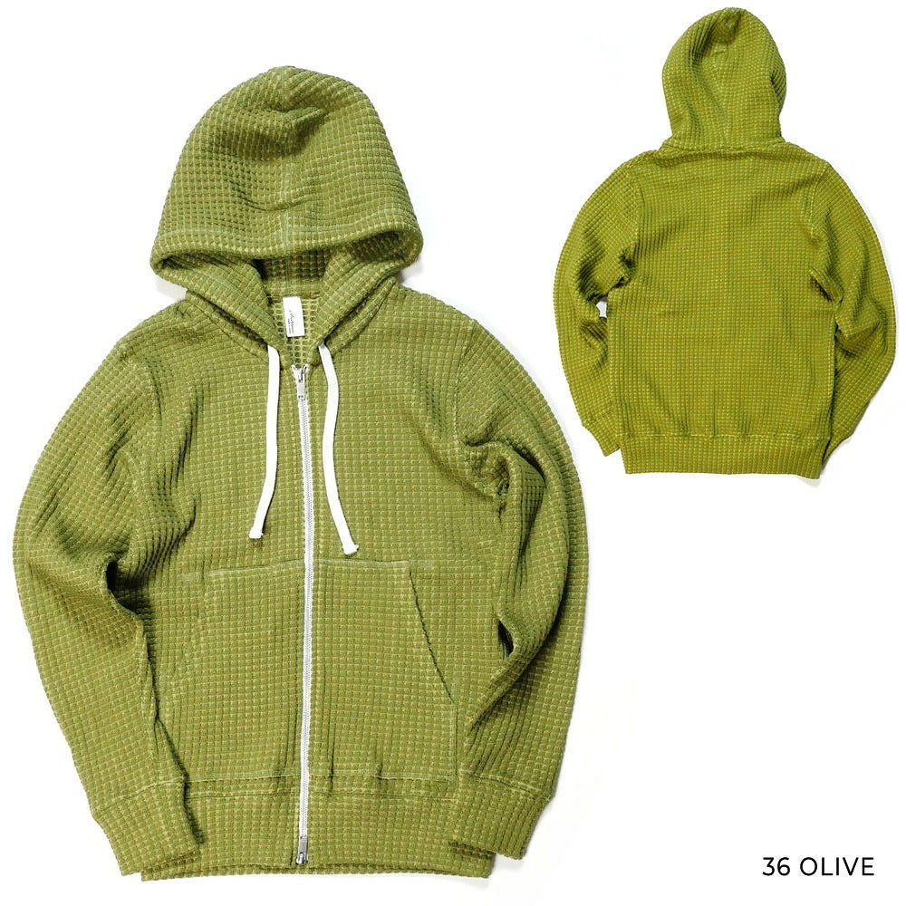 Seagreen / シーグリーン パーカー ワッフル