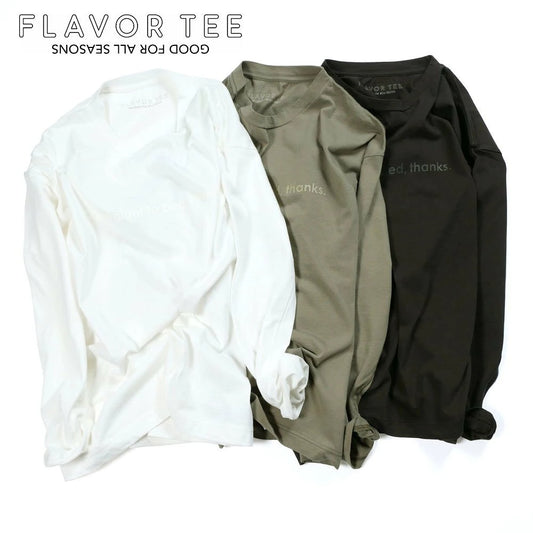 FLAVOR TEE / フレーバーティー Tシャツ 長袖カットソー