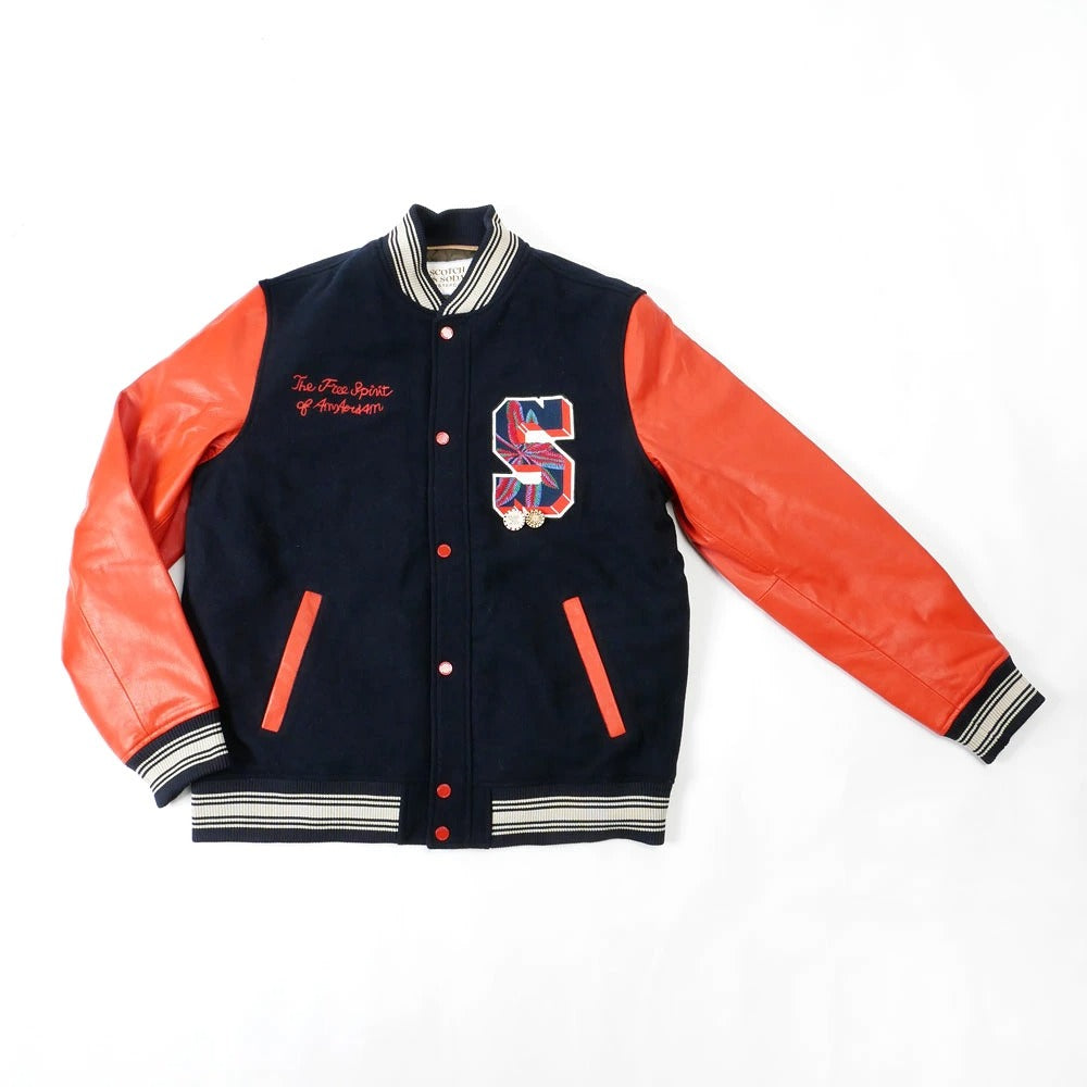 282-87801 / SCOTCH&SODA メンズ スタジアムジャンパー