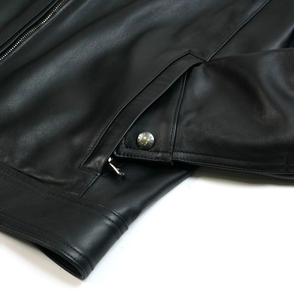 jurinc / EMMETI メンズ JURI Nappa Cerata ナッパレザージャケット