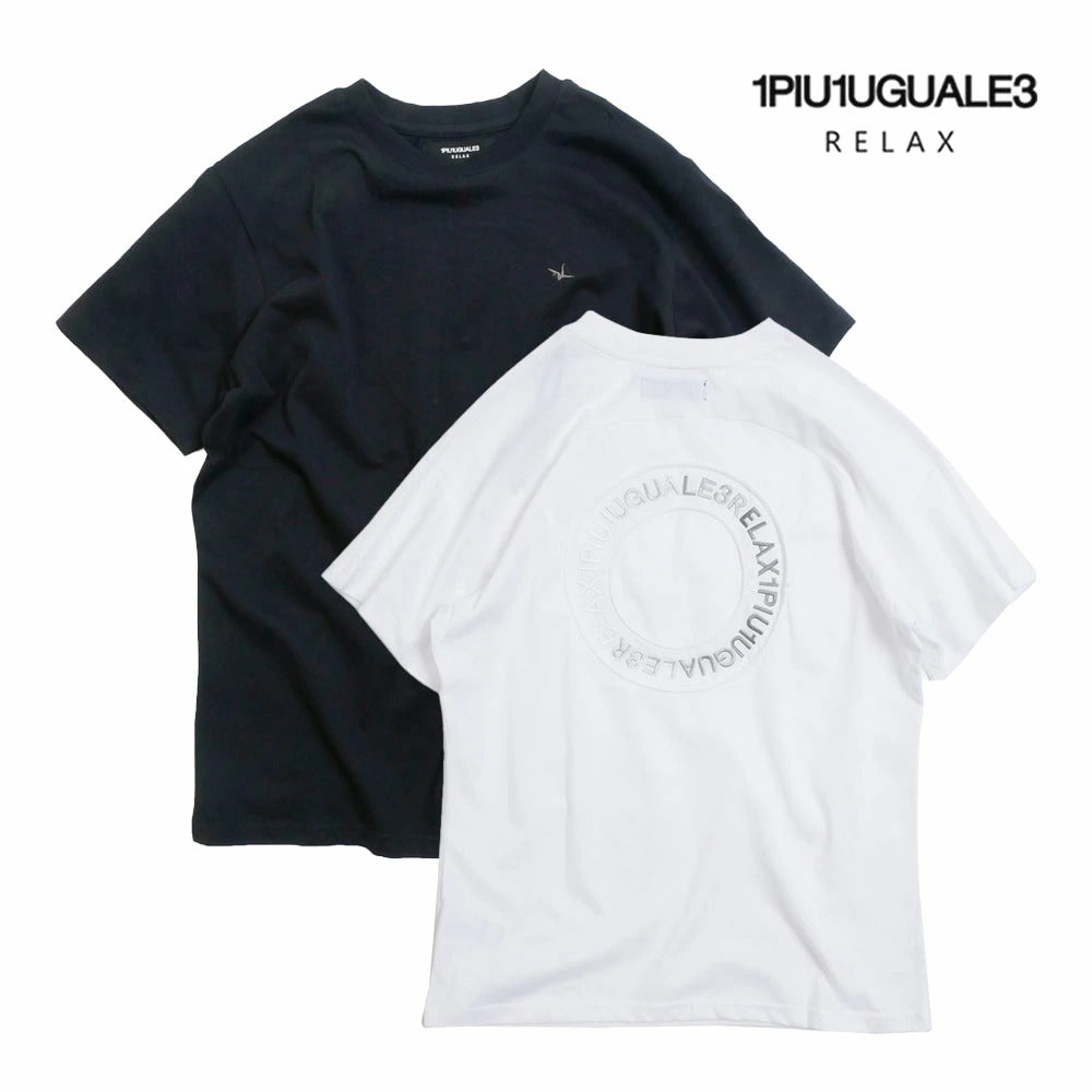 ust-25069 / 1PIU1UGUALE3 RELAX ウノピゥウノウグァーレトレ リラックス メンズ 半袖カットソー