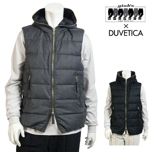 poa8143 / giab's archivio メンズ DUVETICAコラボ ダウンジャケット