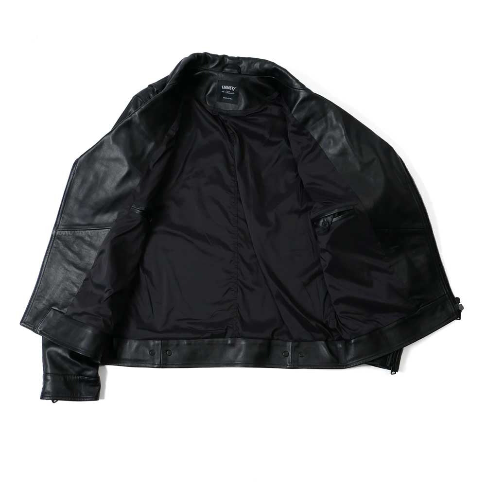 corbync23 / EMMETI メンズ corbync23 レザーダブルライダースジャケット
