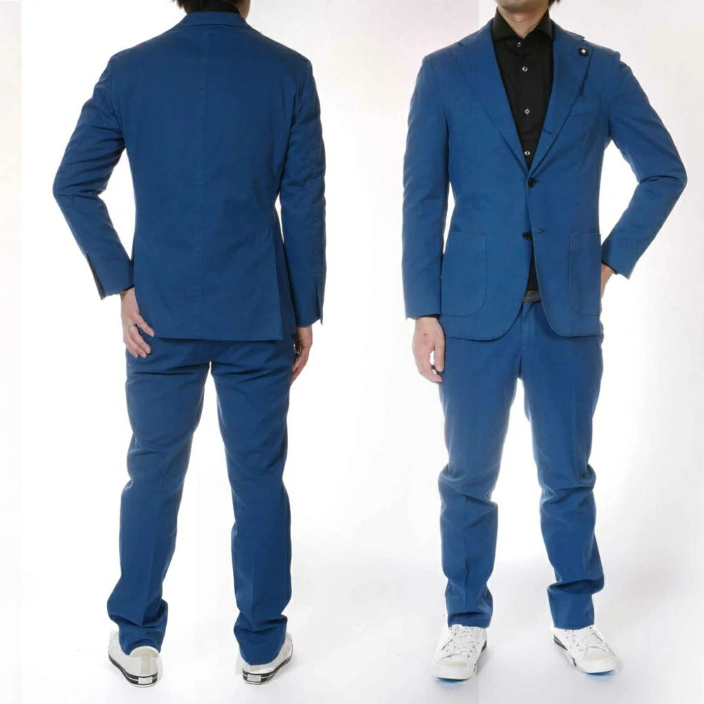 2116-8453aq201 / LARDINI メンズ ガーメントダイスーツ