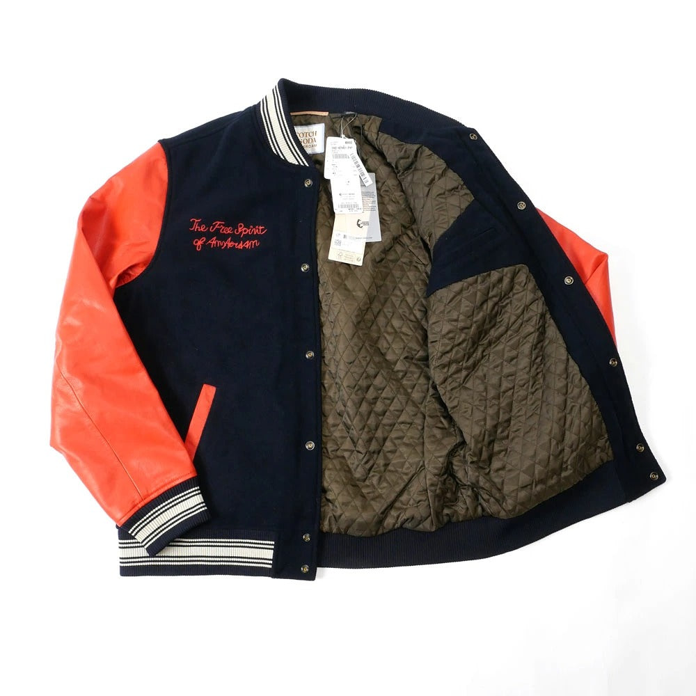 282-87801 / SCOTCH&SODA メンズ スタジアムジャンパー