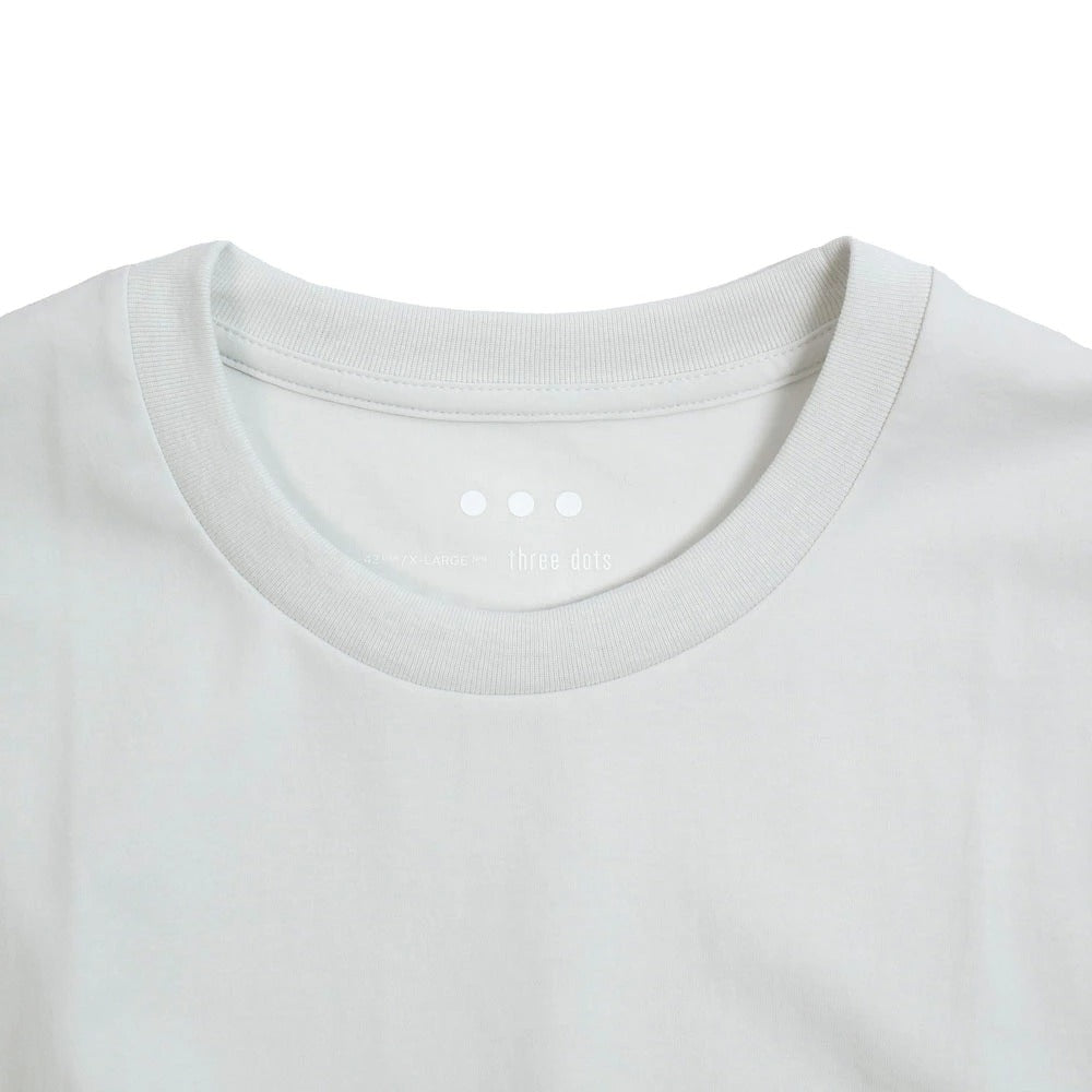 pct1001y / THREE DOTS メンズ 半袖 2パック Tシャツ