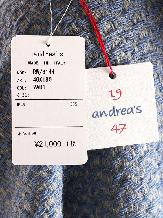 19andrea's47 / アンドレアズディチャノーヴェクアランタセッテ ストール
