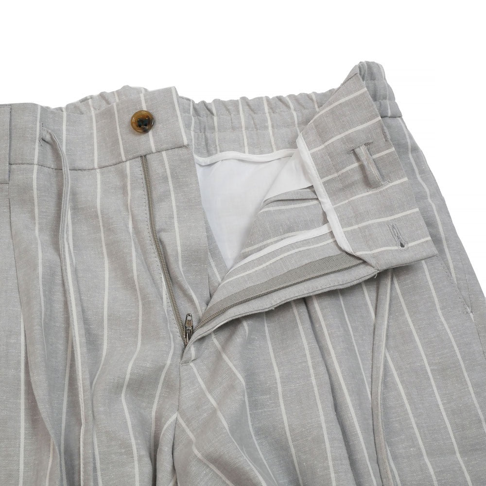 SAKE 1P GYM GT1235 / BERWICH メンズ ワンプリーツ パンツ ストライプ