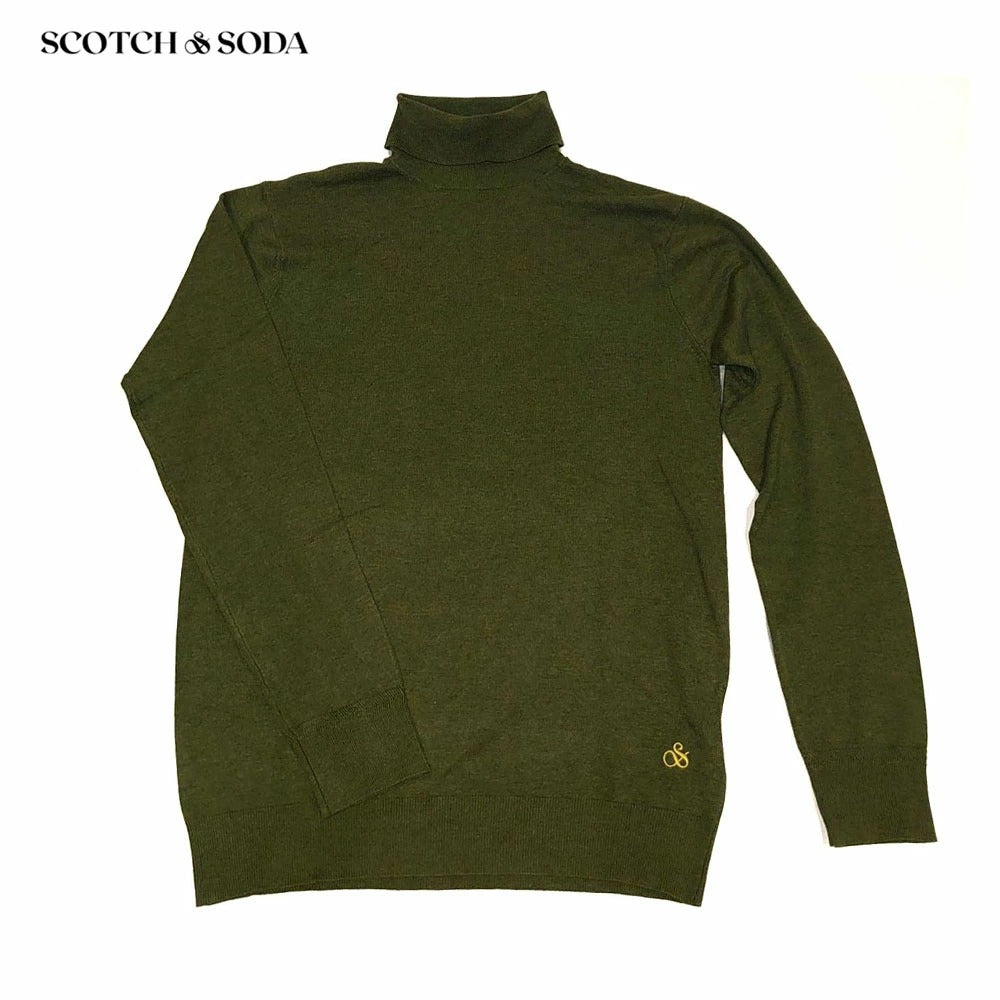 292-85404 / SCOTCH&SODA メンズ 長袖タートルネックニット