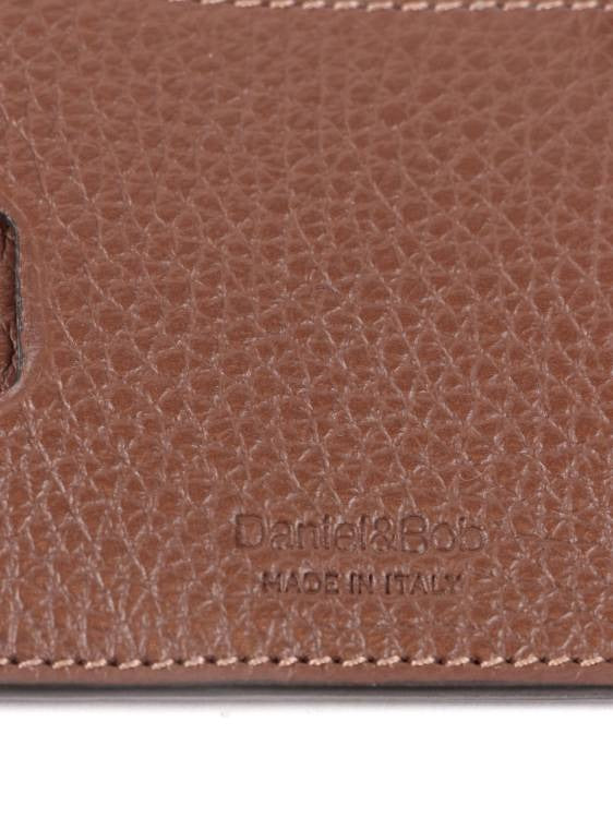 【50%OFFセール】国内正規品 Daniel＆Bob ダニエルアンドボブ パスポートケース シボ革 シュリンクレザー GFT097-22-192 BROWN ブラウン