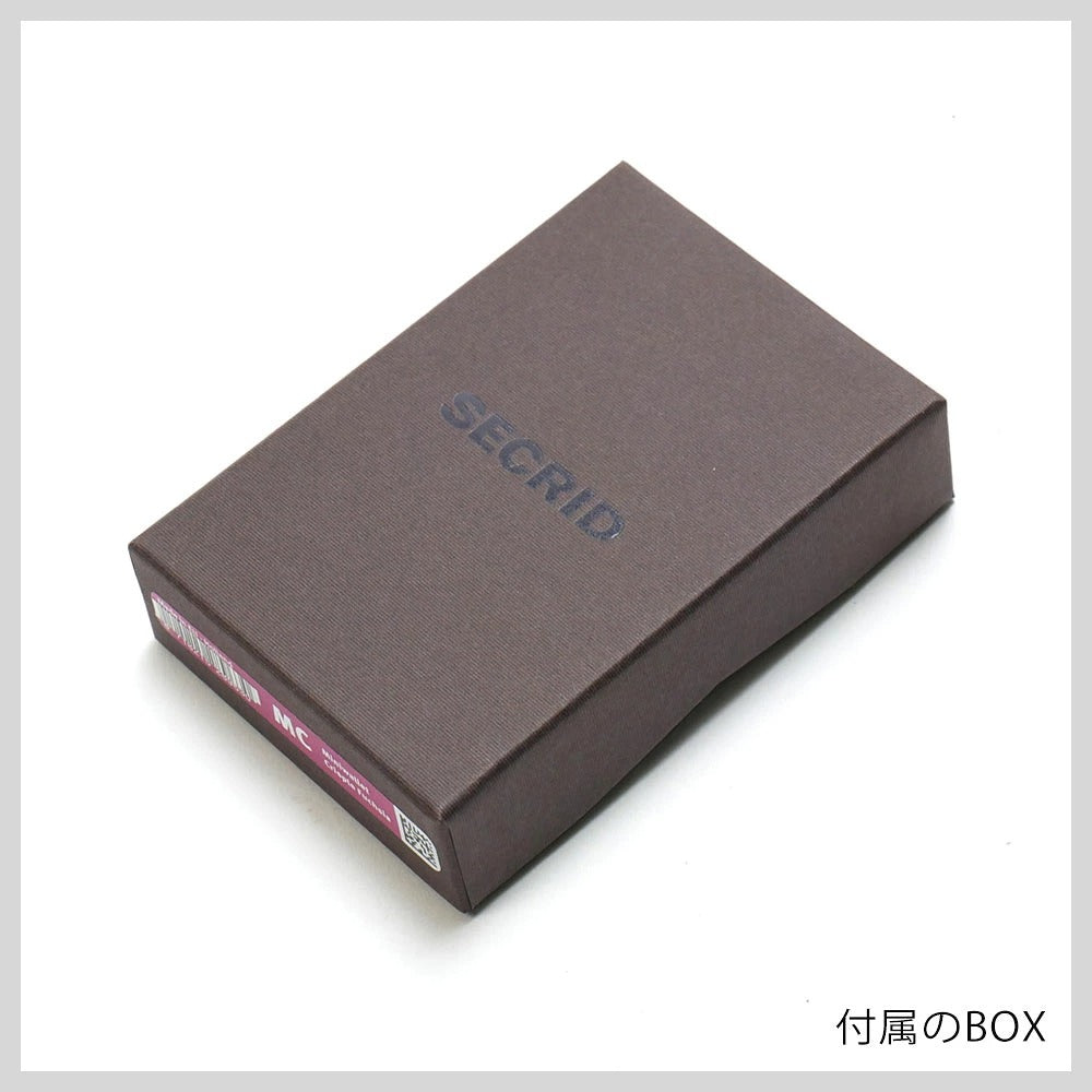 SECRID / ミニエンボスダイヤモンド セクリッド カードケース p.mini emboss diamond