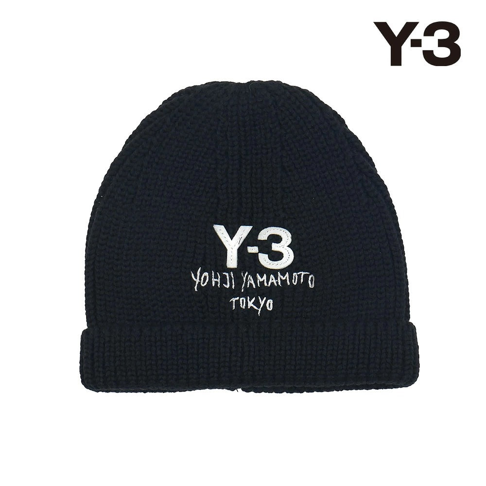 jx8308 / Y-3 ワイスリー U Y-3 CHUNKY KNIT BEANIE ビーニー