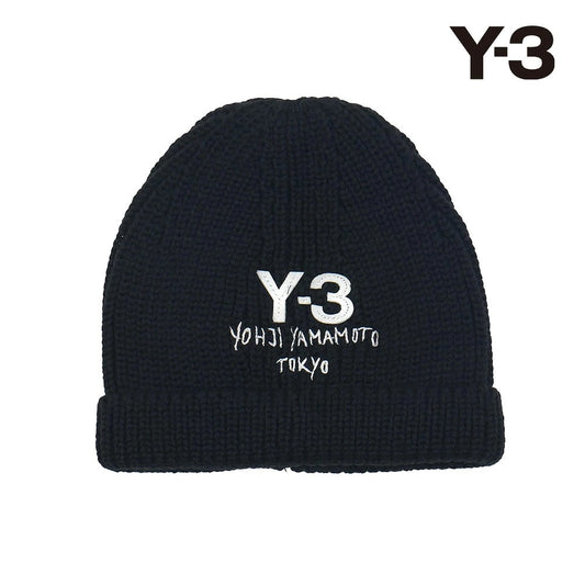 jx8308 / Y-3 ワイスリー U Y-3 CHUNKY KNIT BEANIE ビーニー