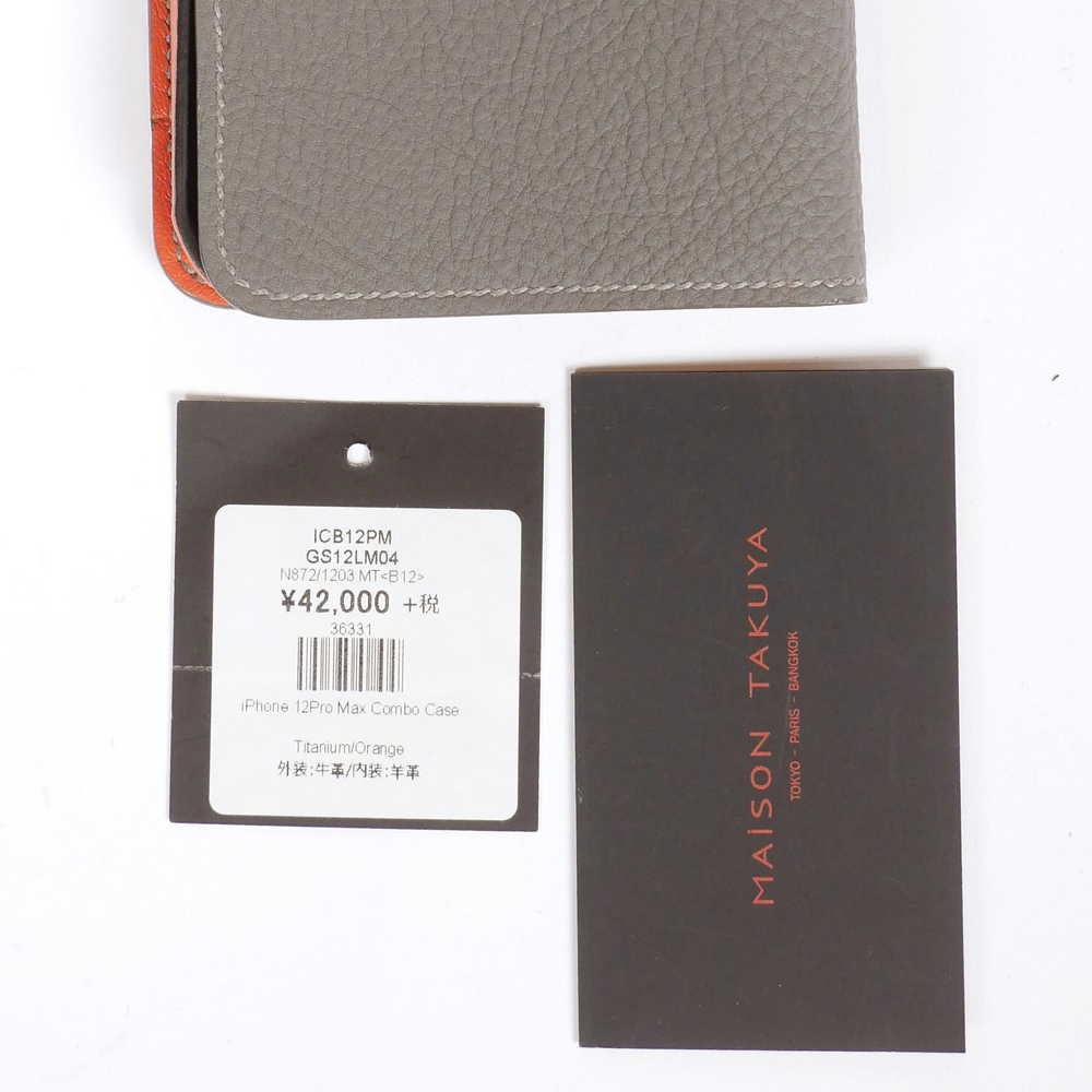 MAISON TAKUYA / メゾンタクヤ スマホケース 手帳型