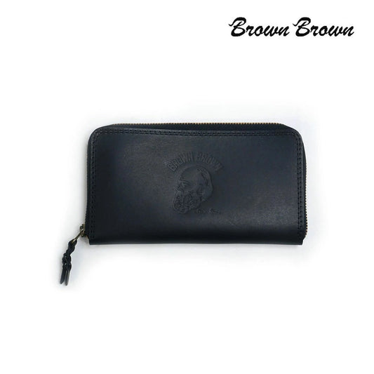 BrownBrown / ブラウンブラウン 財布 ラウンドミドルウォレット