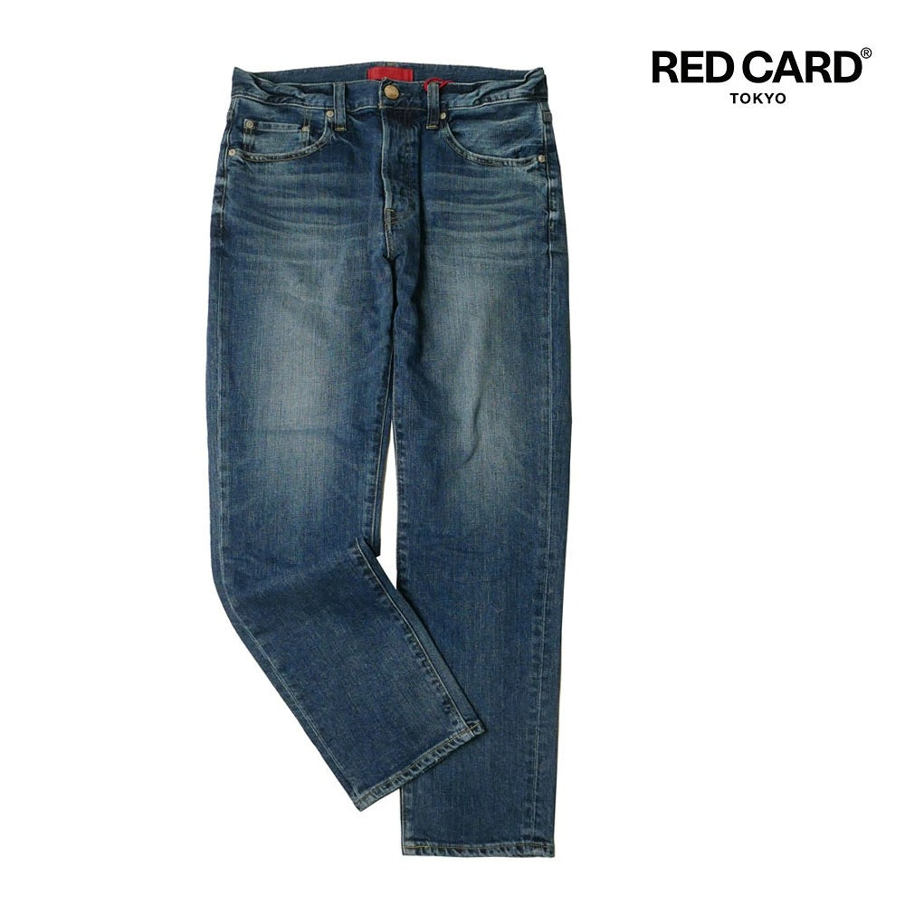 12m86801vmd / RED CARD Tokyo メンズ Rhythm+ テーパード デニムパンツ