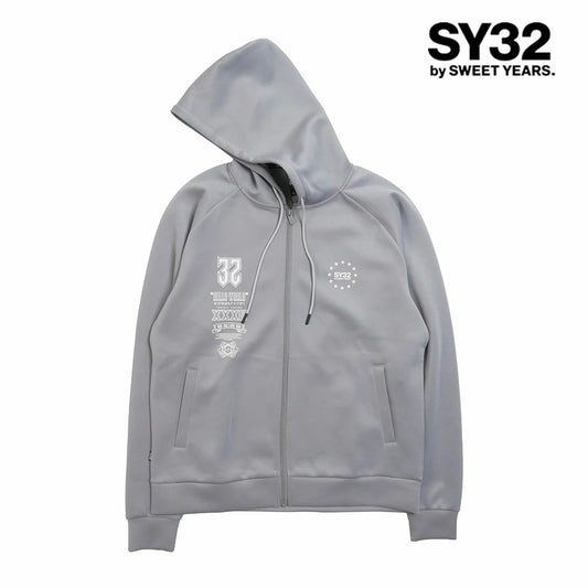 32-26sn1-03 / SY32 by SWEET YEARS エスワイ32 バイ スウィートイヤーズ ジップアップパーカー