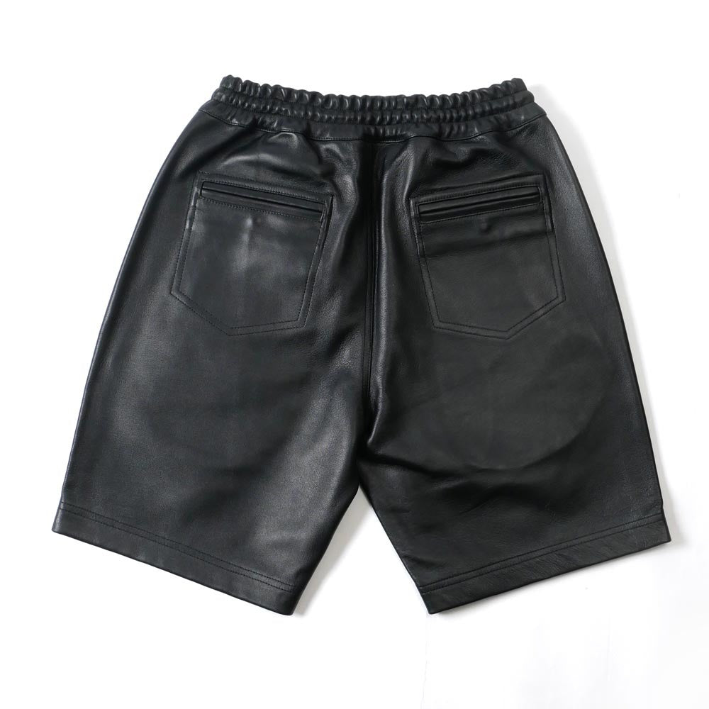 hshorts / EMMETI メンズ H SHORTS レザーショートパンツ