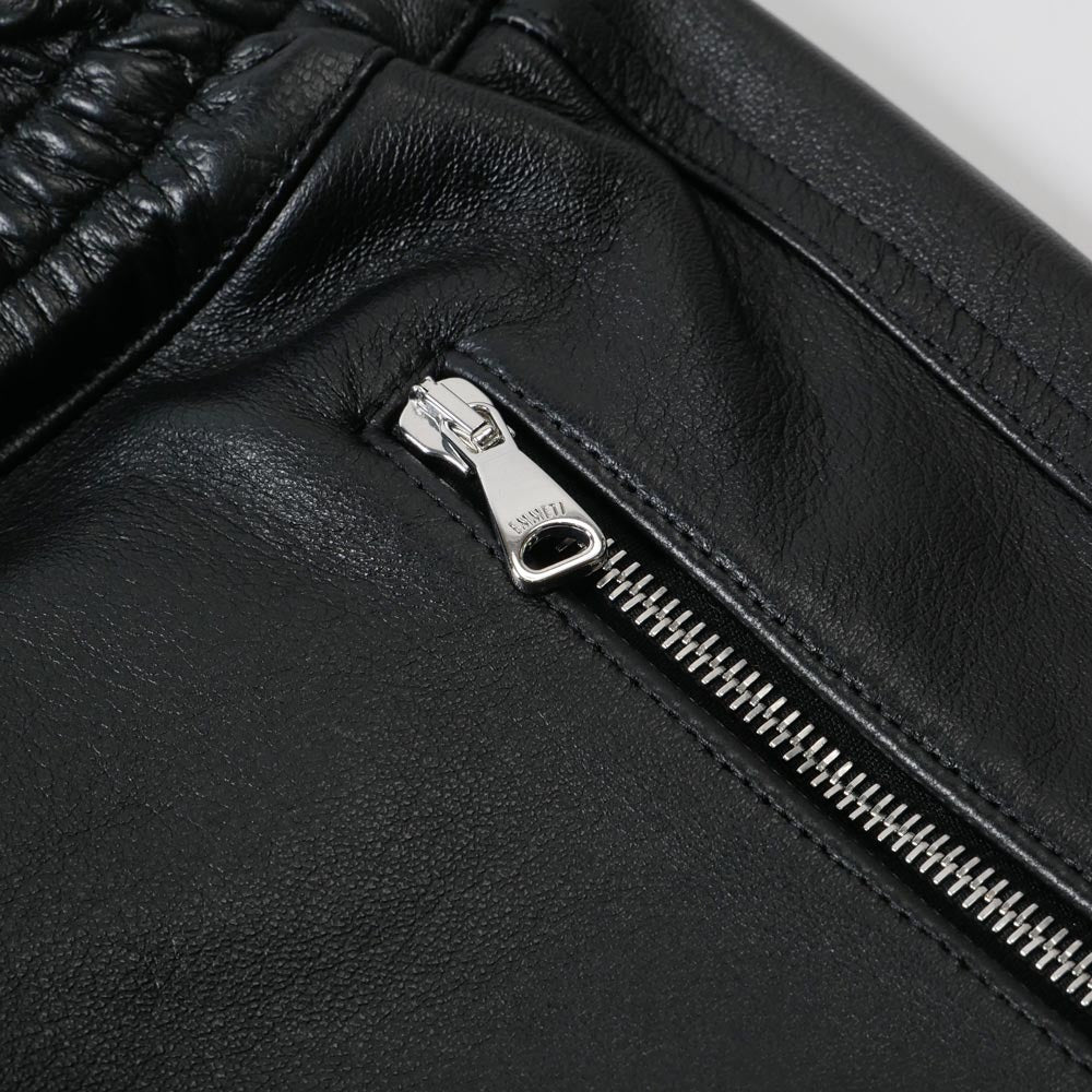 hshorts / EMMETI メンズ H SHORTS レザーショートパンツ