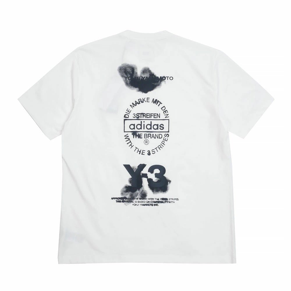 jz0712 / Y-3 ワイスリー U Y3 GRAPHIC SS TEE 半袖カットソー