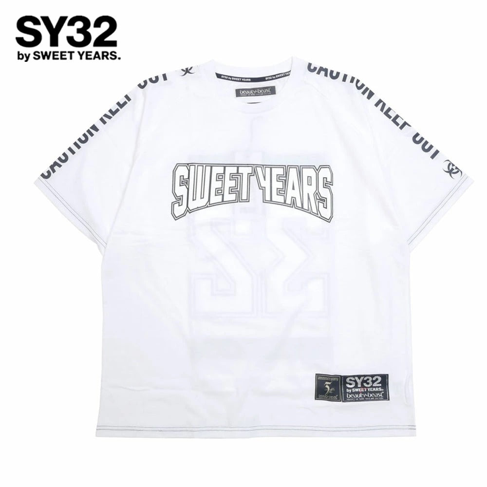 32-26scb1-04 / SY32 by SWEET YEARS BEAUTY:BEAST エスワイ32 バイ スウィートイヤーズ ビューティビースト Tシャツ 半袖 カットソー