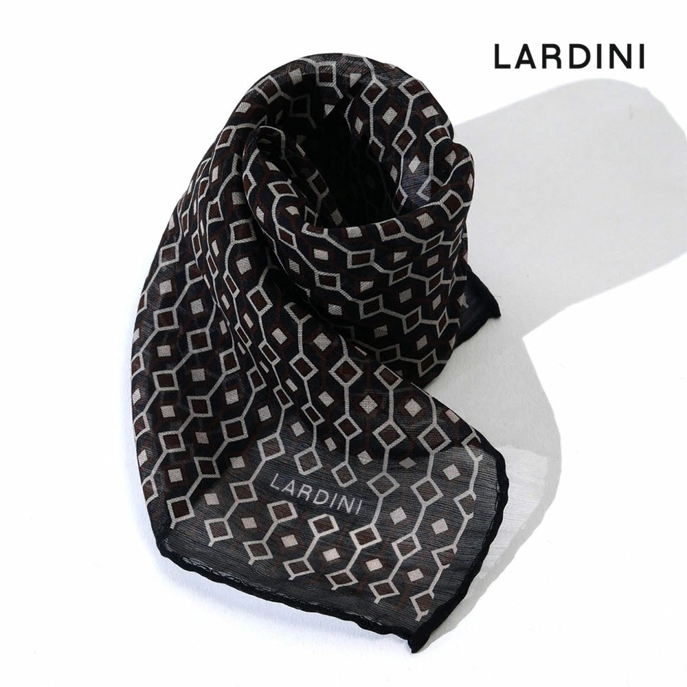 3216-9po12106 / LARDINI メンズ ポケットチーフ