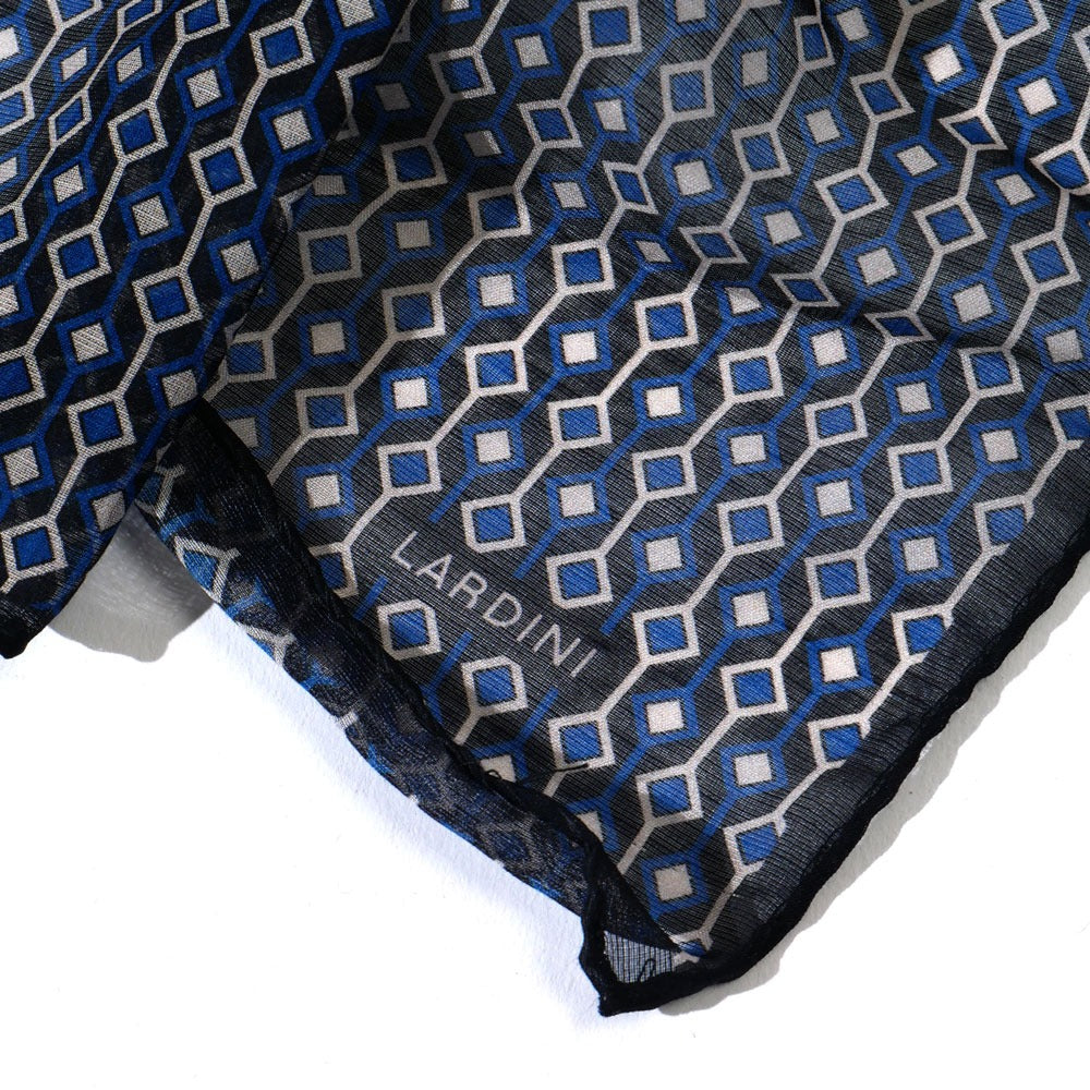3216-9po12106 / LARDINI メンズ ポケットチーフ