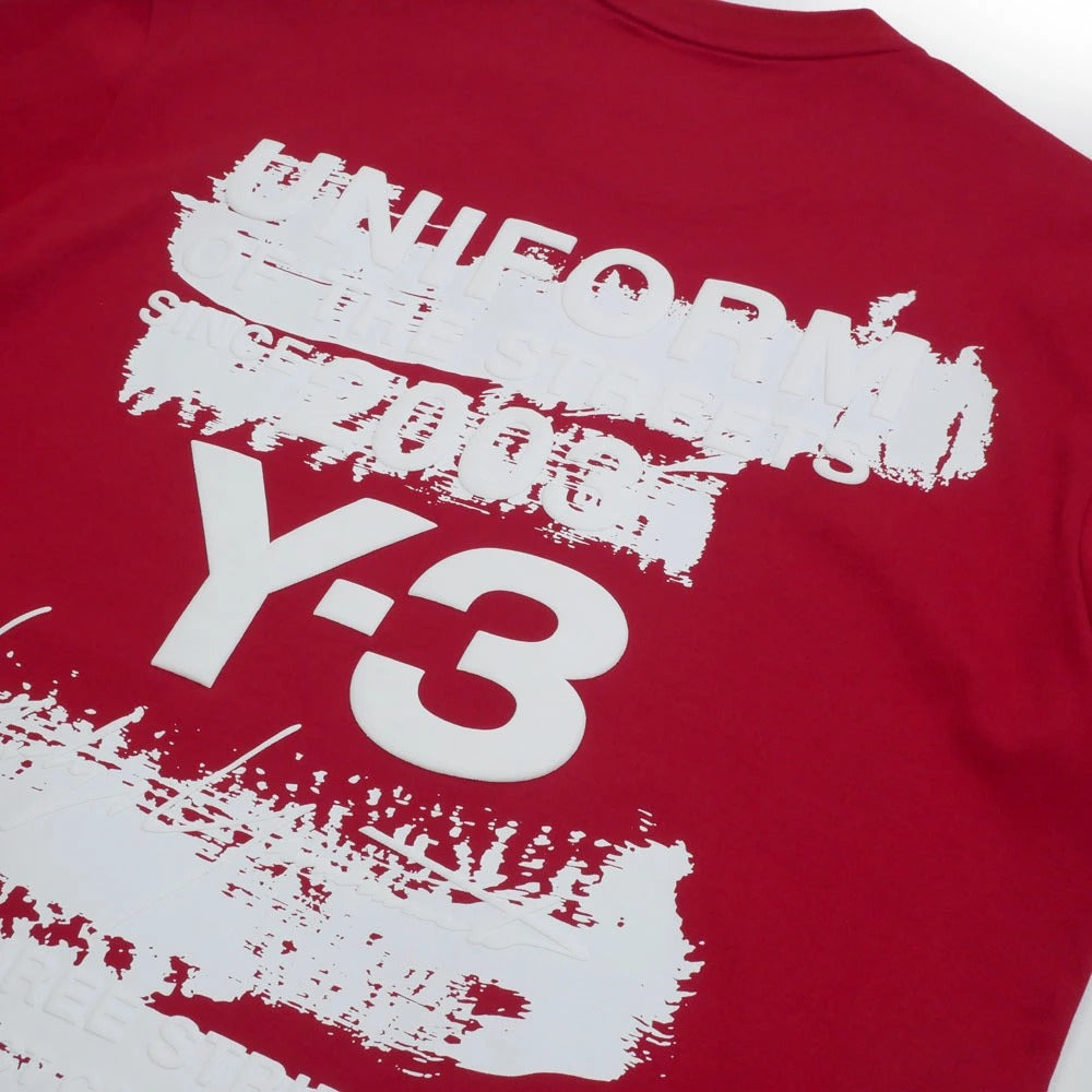 jn3751 / Y-3 ワイスリー U GFX SS TEE 半袖カットソー