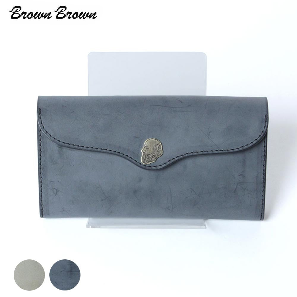 BrownBrown / ブラウンブラウン 長財布 ミドルウォレット