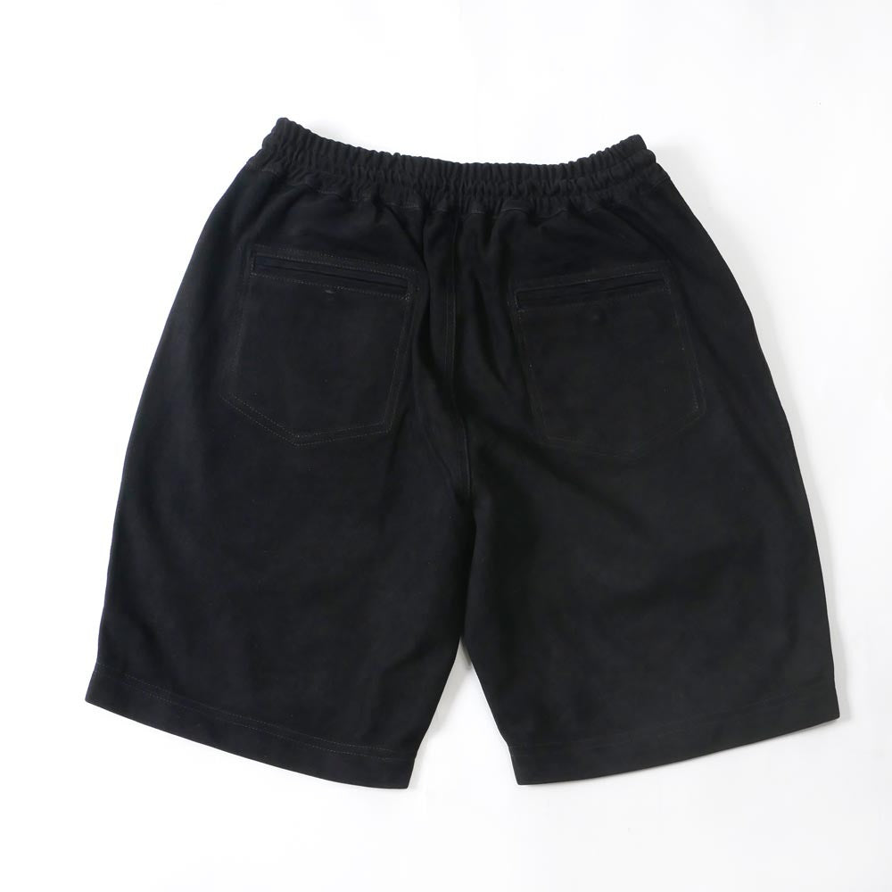 hshortsca / EMMETI メンズ H SHORTSCA スエードレザーショートパンツ