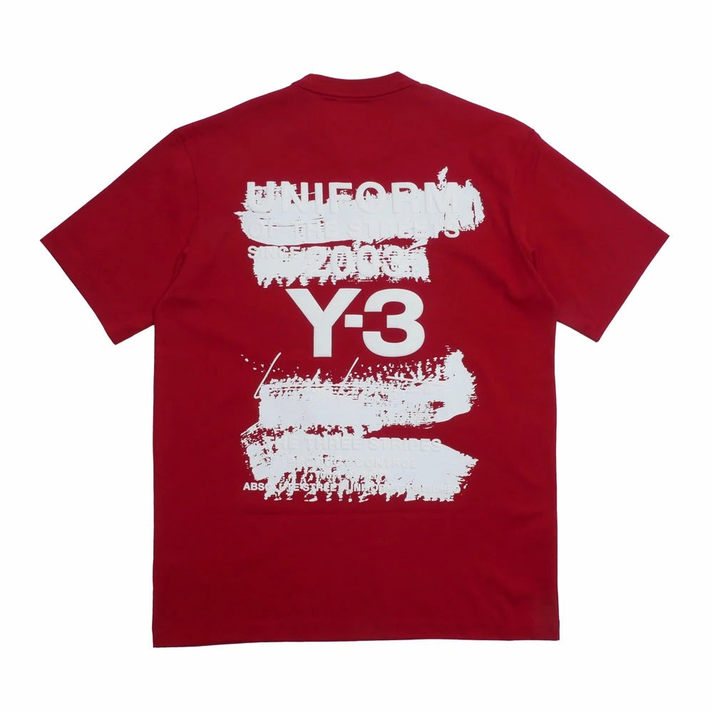 jn3751 / Y-3 ワイスリー U GFX SS TEE 半袖カットソー