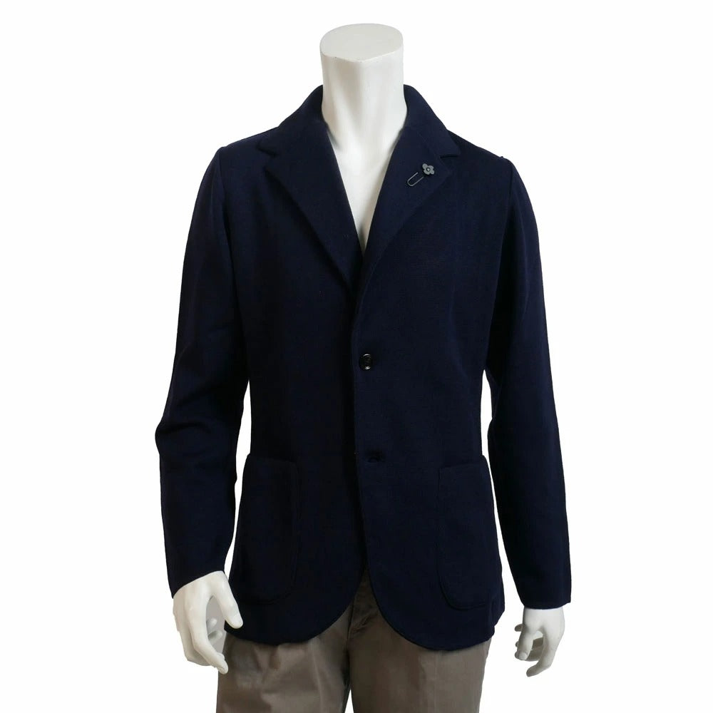 5216-aljm565000 / LARDINI メンズ ニット ジャケット